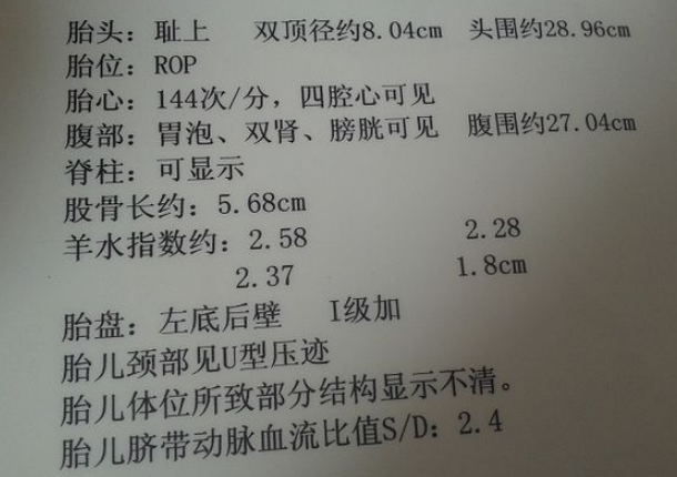 1-40孕周羊水指數(shù)對照表mm，數(shù)值異常會影響胎兒發(fā)育