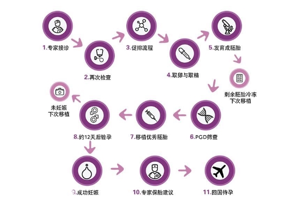 赴泰做試管的流程